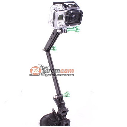 Bras articulée en aluminium 30cm pour GoPro - Vente de Drones